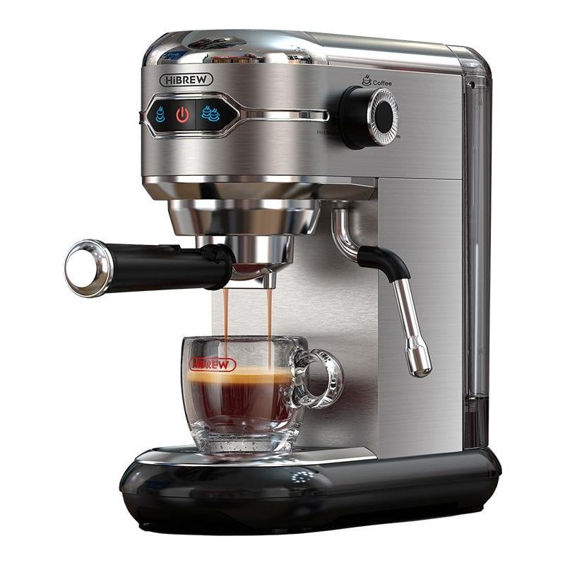 Macchina da caffè Espresso HiBREW H11 1,1 L 19 bar 2 Tazze con vaporizzatore