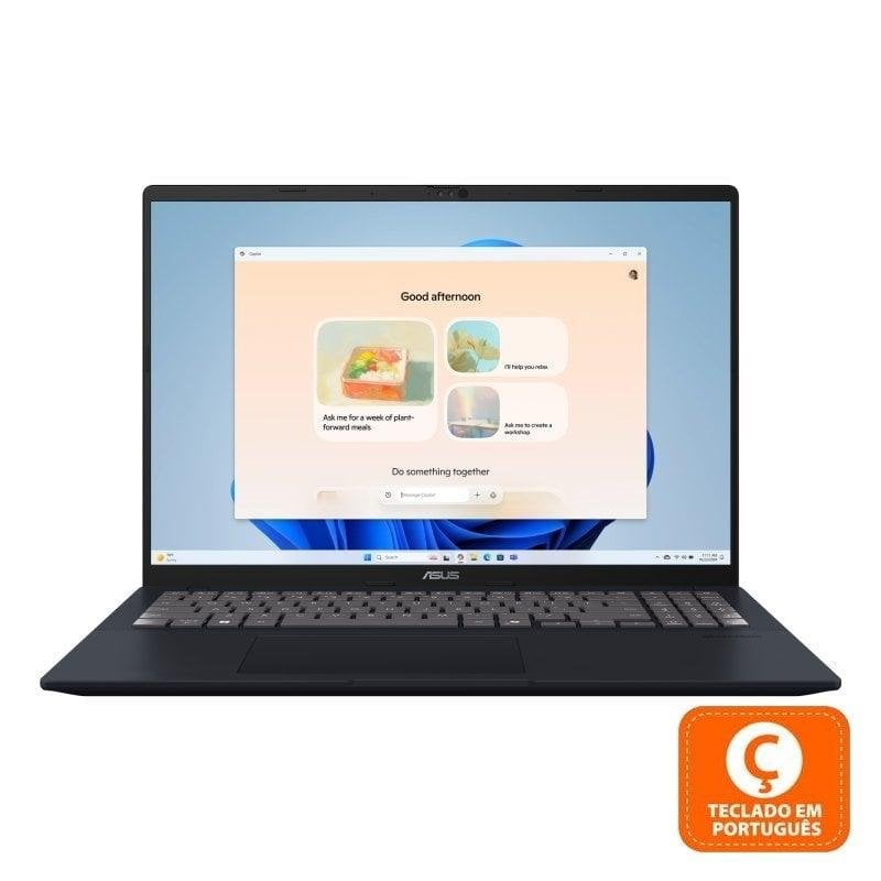 Portátil Asus Vivobook 16 F1607CA-U73BLHDAS01 16" Intel Core Ultra 7 255H 32GB 1TB SSD Intel Arc 140T Sem sistema operativo