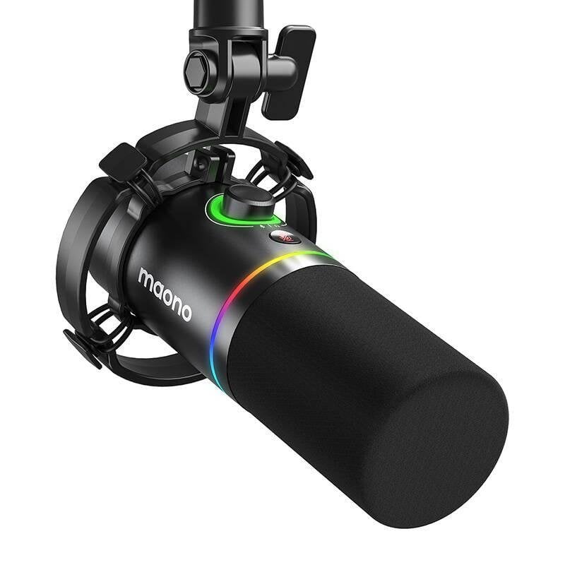 Microphone Maono PD200X XLR/USB RGB - 54,50 EUR et comparatif