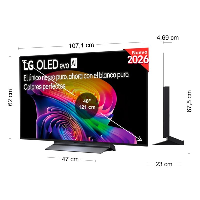 LG OLED C6 - vue 3