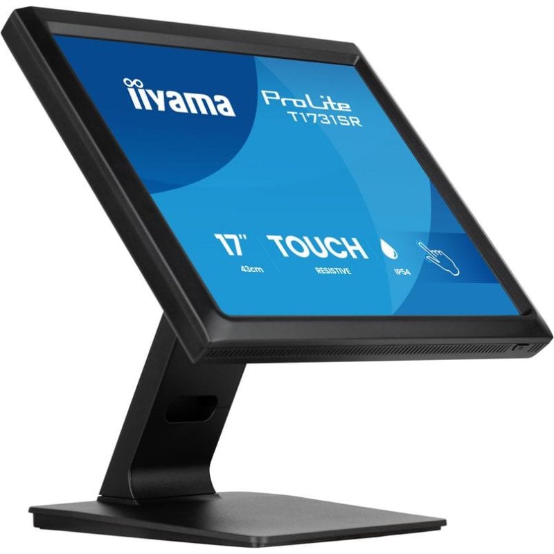 Monitor iiyama ProLite T1731SR-B2S 17" SXGA 75Hz TN Tátil Resistivo Altifalantes VESA 5ms
