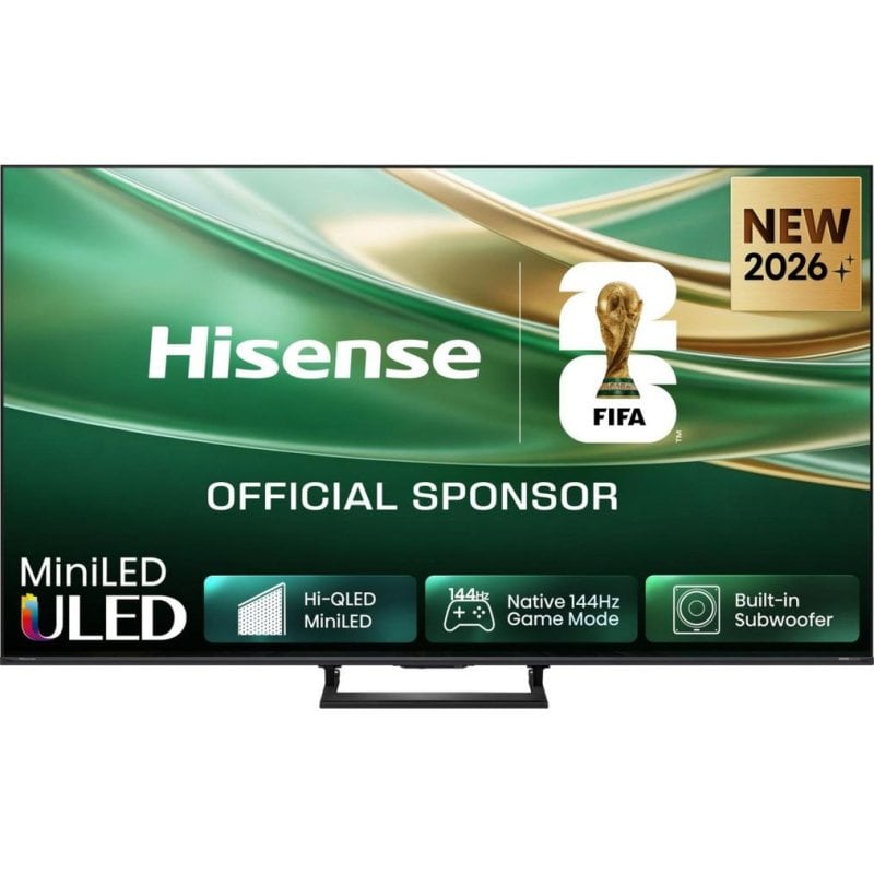 TV Hisense ULED 65Q8S 65" 4K UltraHD 144Hz Smart TV VIDAA HDR10+ Dolby Vision Subwoofer
