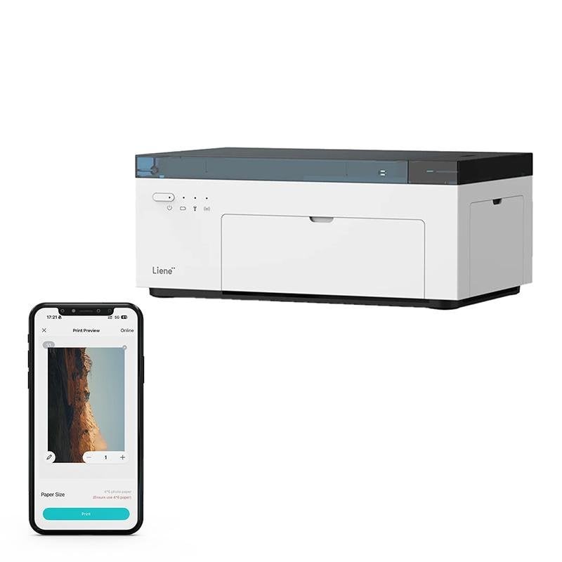 Impresora Foto Sublimación Wi-Fi Liene Amber M200 portátil con batería integrada