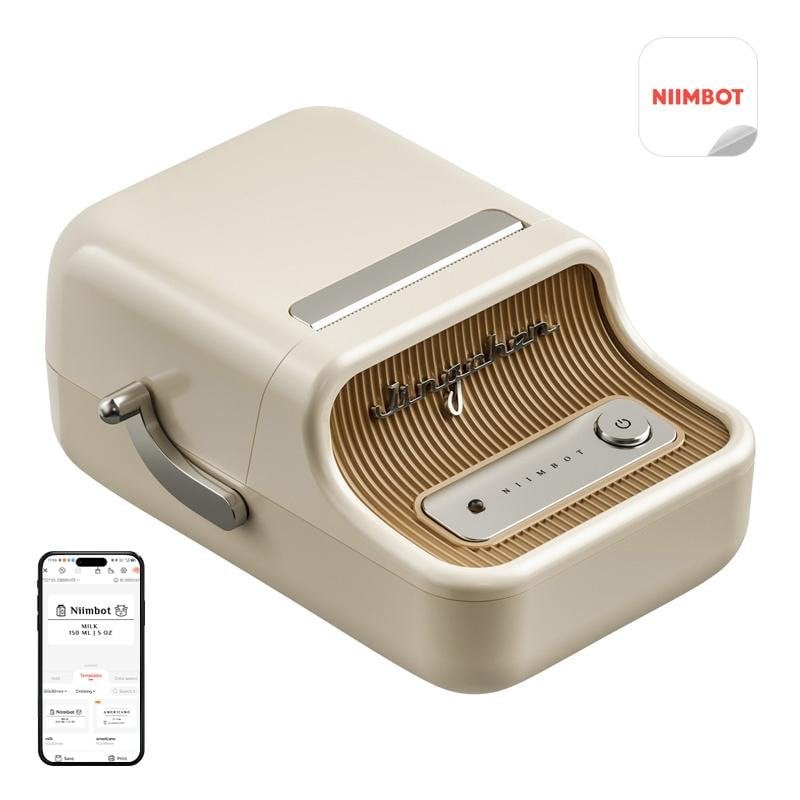 Impresora térmica Bluetooth Niimbot B21 Pro portátil con batería integrada