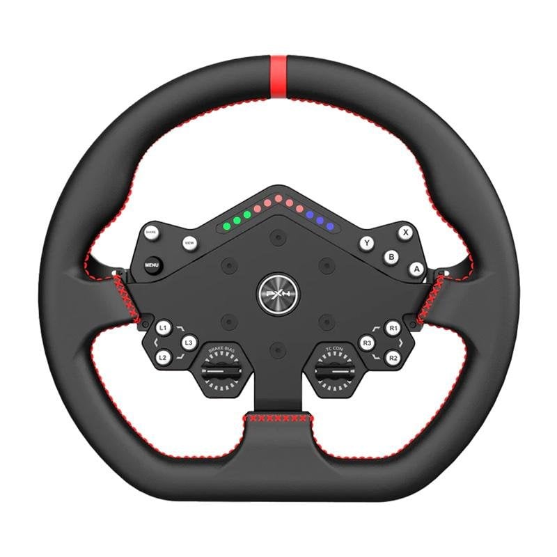 Volante de Gaming PXN WDS R2 300mm RGB con 13 Botones Programables
