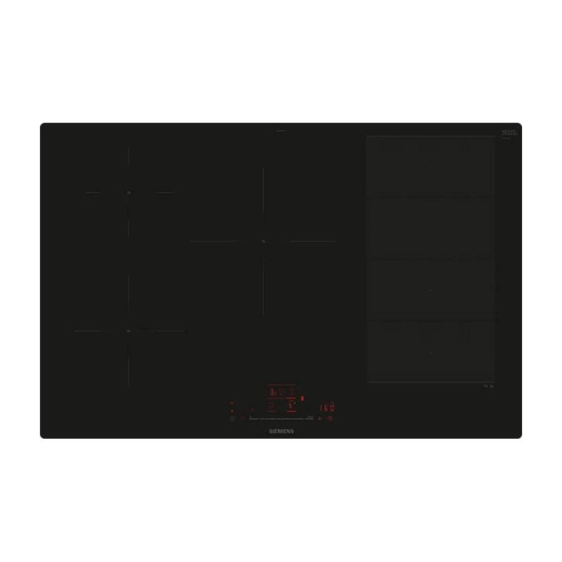 Placa de indução Siemens EX801HVC1E 80 cm 4 zonas Preto