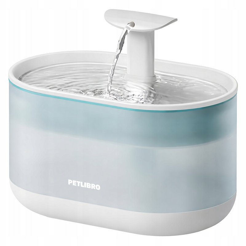 Fuente de agua para mascotas Petlibro Capsule Smart 2,1 L silenciosa 4 filtros