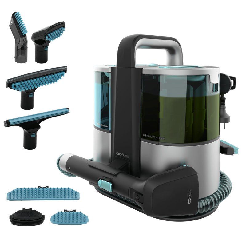 Aspirador de Estofos Cecotec Conga 6000 Carpet&Spot Clean XL 600W 14 kPa 1500 ml