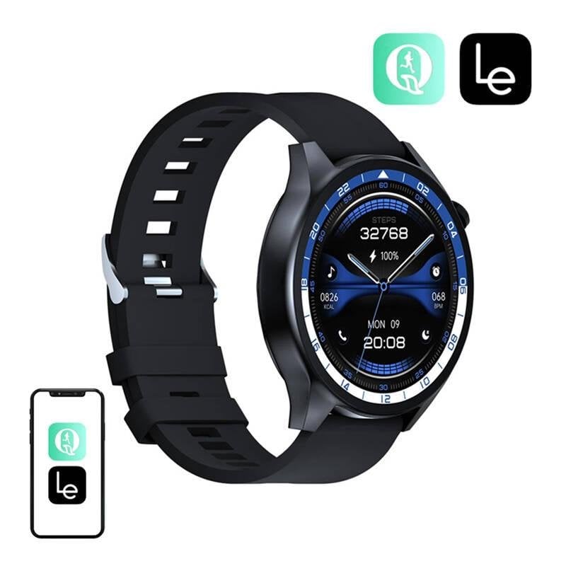 BlitzWolf BW-AR1 Bluetooth NFC 1,43" Negro Talla Única IP67 SpO2 Pulsómetro Monitor Sueño