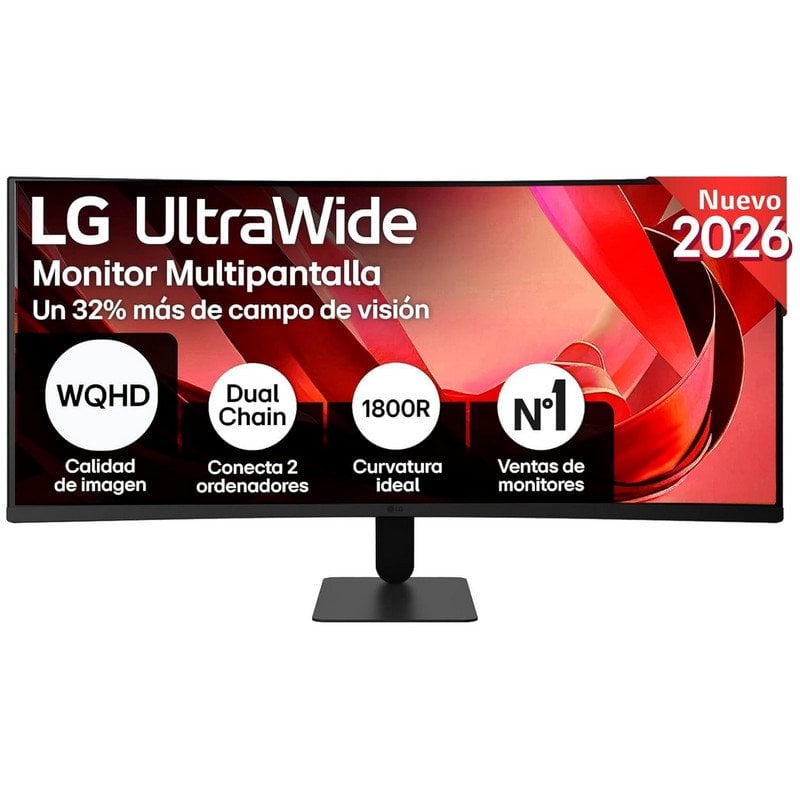 Écran PC LG 34U601B B 34'' WQHD UltraWide 120Hz VA Courbe FreeSync HDR10