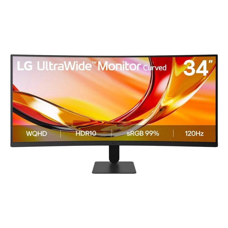 Écran PC LG 34U601B B 34'' WQHD UltraWide 120Hz VA Courbe FreeSync HDR10