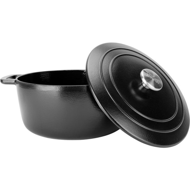 Cocotte avec couvercle COSY & TRENDY FONTESTIC Fonte émaillée Ø28 cm 615 Tous feux dont induction Ambre - vue 8