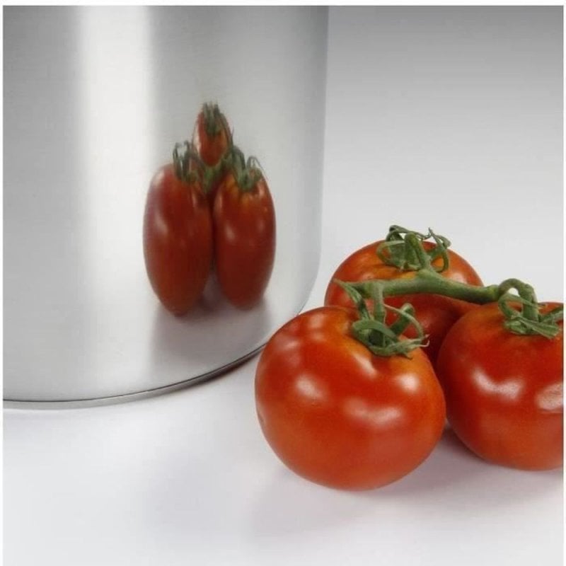 BAUMALU Traiteur inox + couvercle verre 30 cm