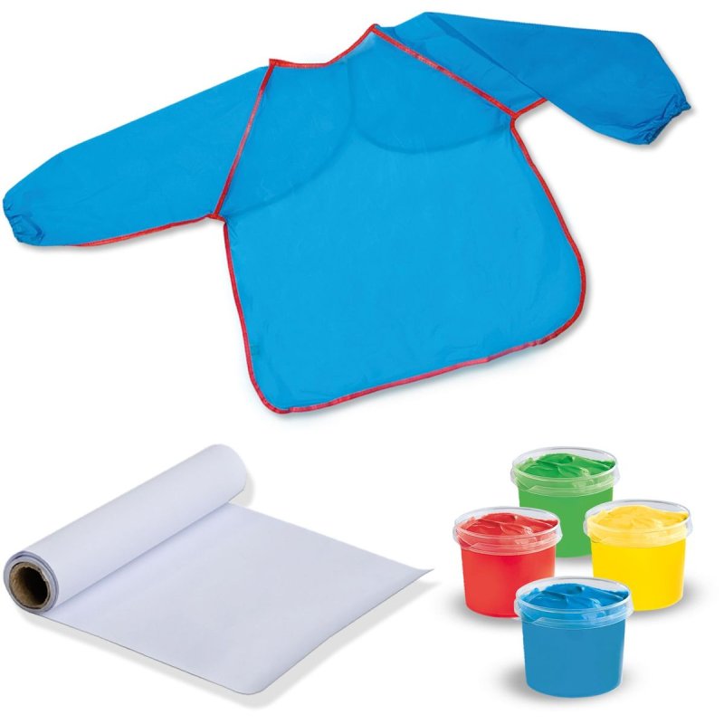My first Mon premier kit de peinture au doigt avec un tablier SES CREATIVE