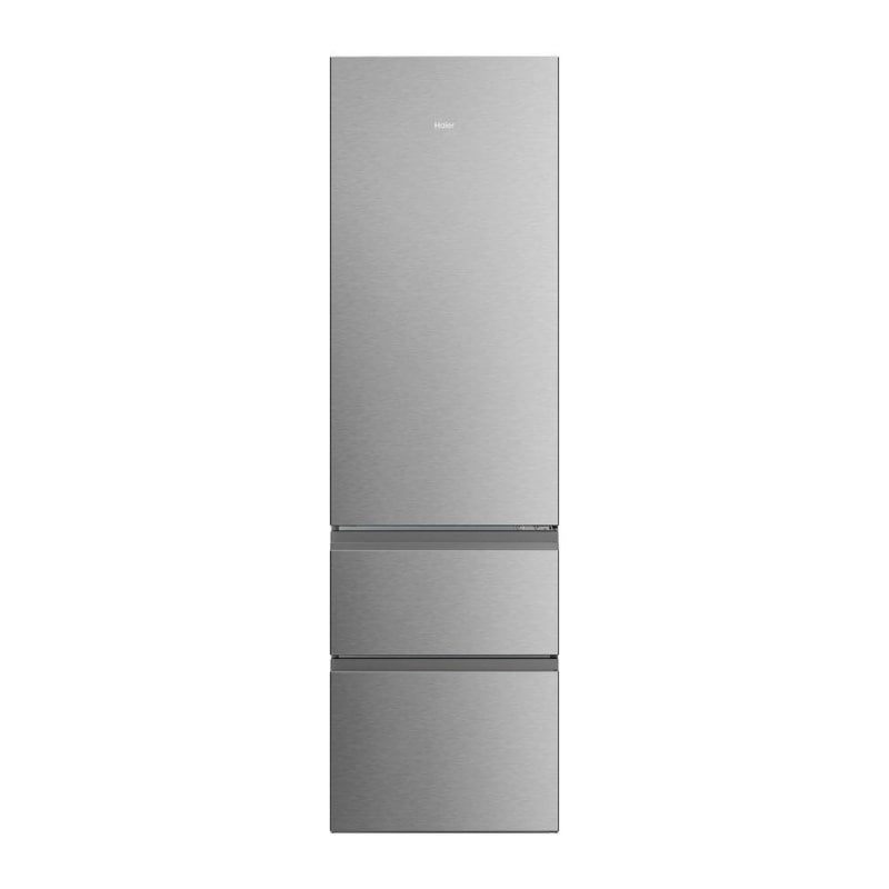 Frigorifero Combi Haier HTR3620ENMG Total No Frost 205cm 414L E Argento