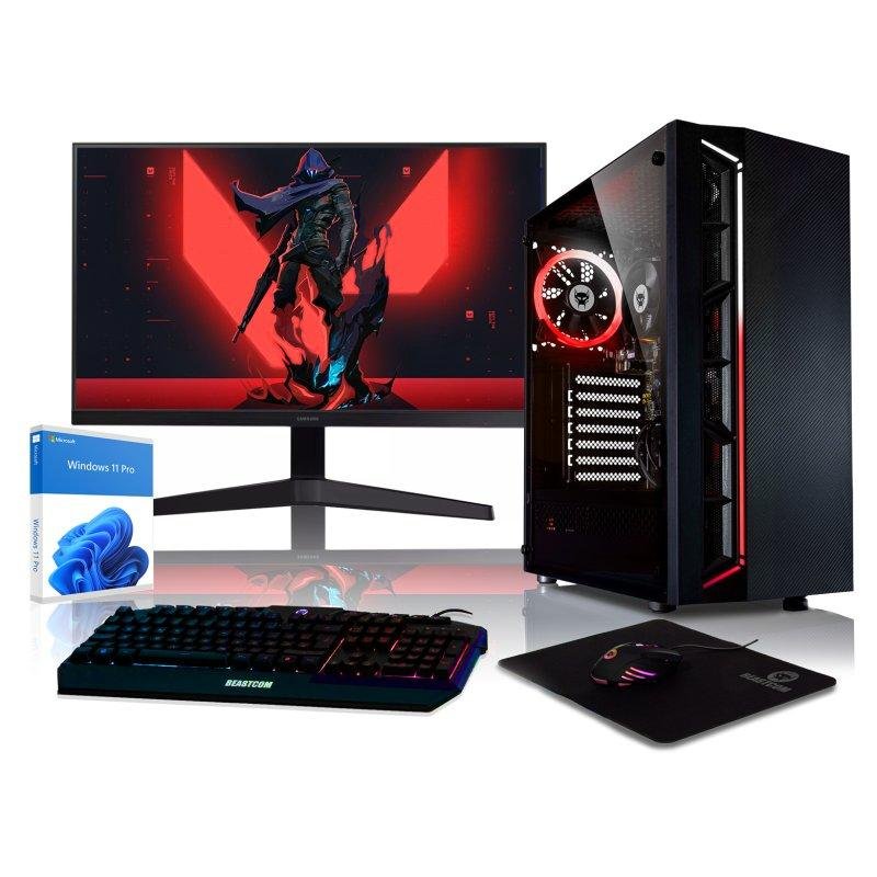 BEASTCOM Q3 Essential Gaming Complet AMD Ryzen 5 Radeon Vega 11 RAM - vue 4