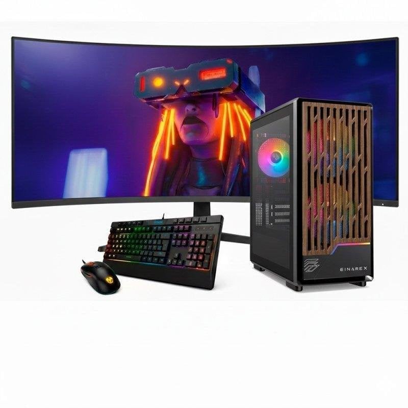 PC Sobremesa NeoPC Ryzen 9 5950X 16GB Monitor 34" 2TB NVME RTX 5060 Windows 11 Pro curvo