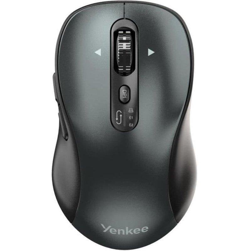 Ratón Yenkee YMS 2010BK Inalámbrico Bluetooth 5.1 3200 DPI Negro Recargable