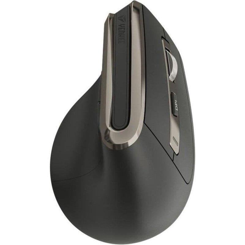 Ratón Yenkee YMS 5040 Vertical Inalámbrico Dual 3200 DPI Negro Mate Ergonomía