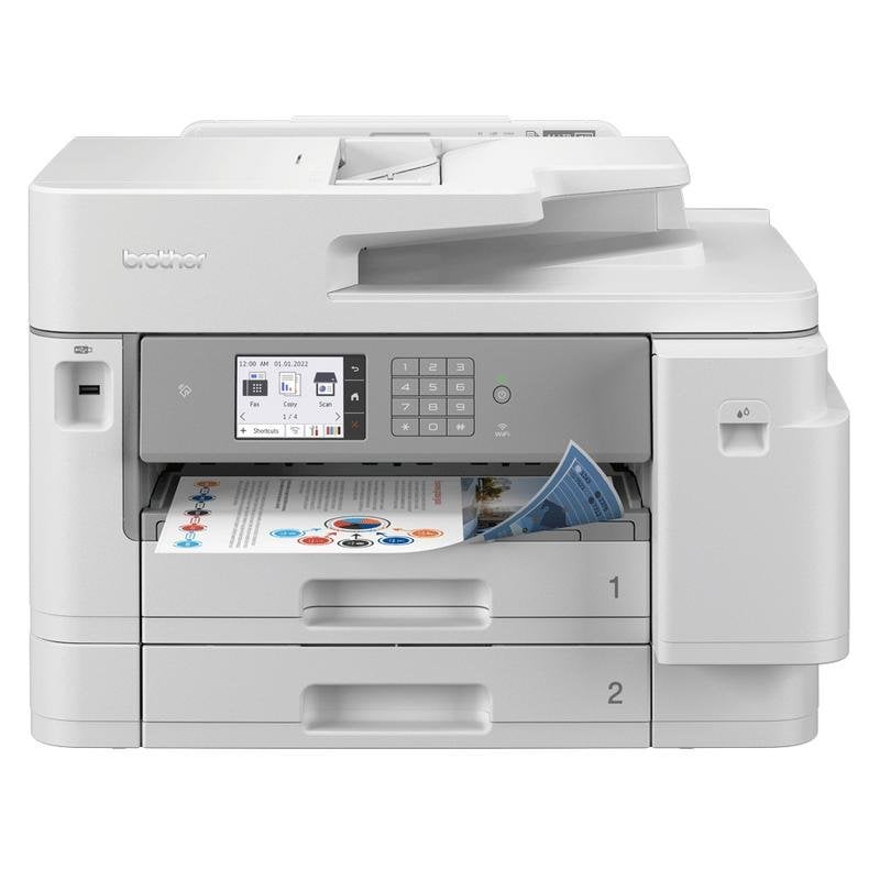 Multifunções Brother MFC-J5955DW Jato de Tinta Cor WiFi Fax Duplex A3