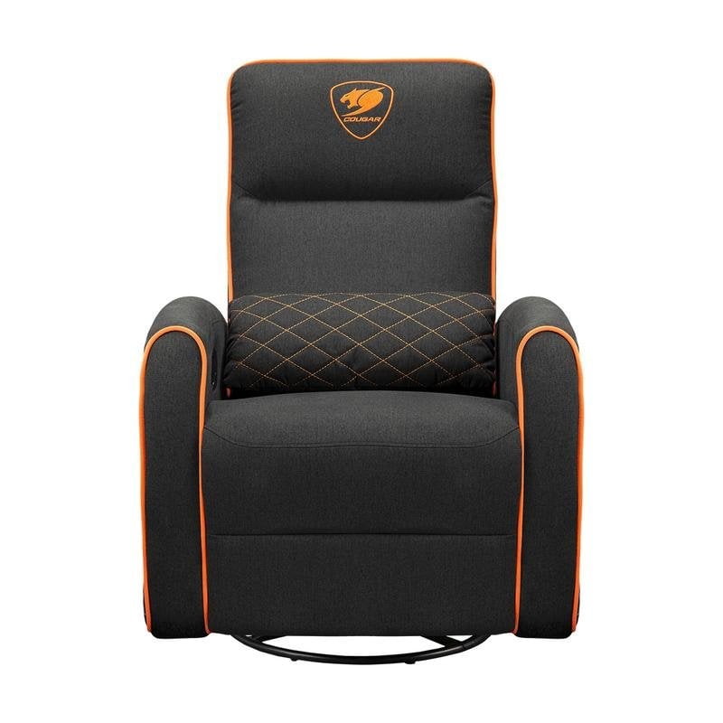 Butaca para jugar COUGAR CGR-FDF-GRO 150 kg Asiento acolchado Negro y Naranja