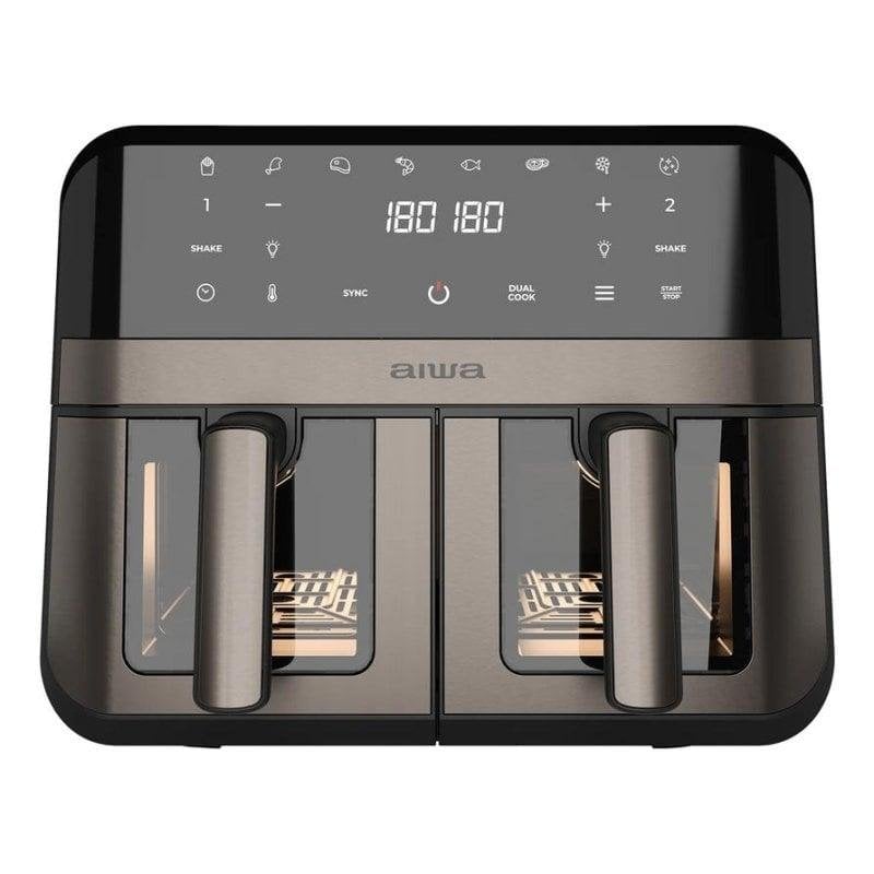 Airfryer Aiwa AFR-9000 9 L 2400 W Dubbele Mand 8 Programma's