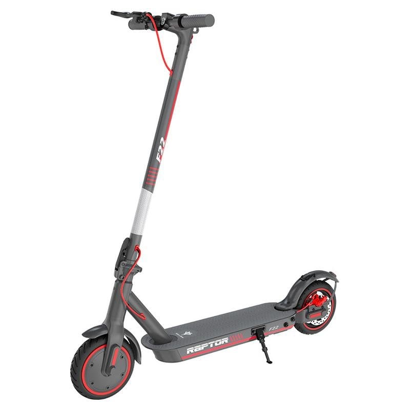 Patinete eléctrico Aiwa F22 Raptor 350W Autonomía 30km Ruedas sólidas Gris