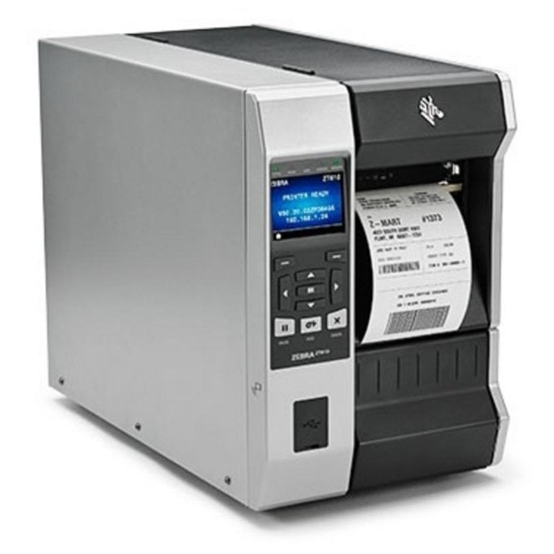 Imprimante transfert thermique Ethernet Bluetooth Zebra ZT610 203x203 DPI