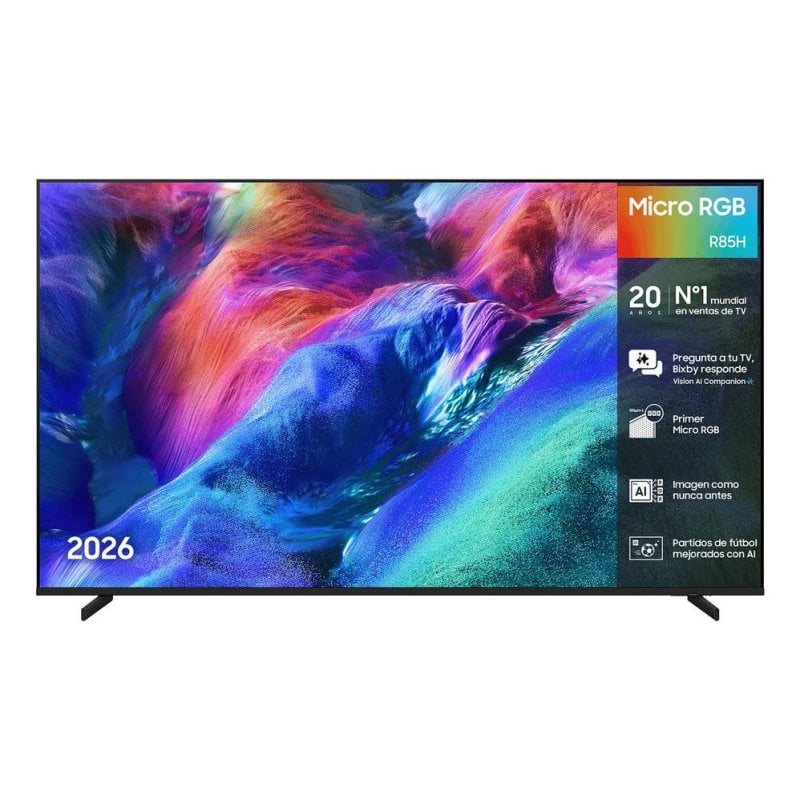 TV Samsung Micro RGB R85H 75" 4K UltraHD 144Hz Smart TV Tizen HDR10+ Dolby Atmos