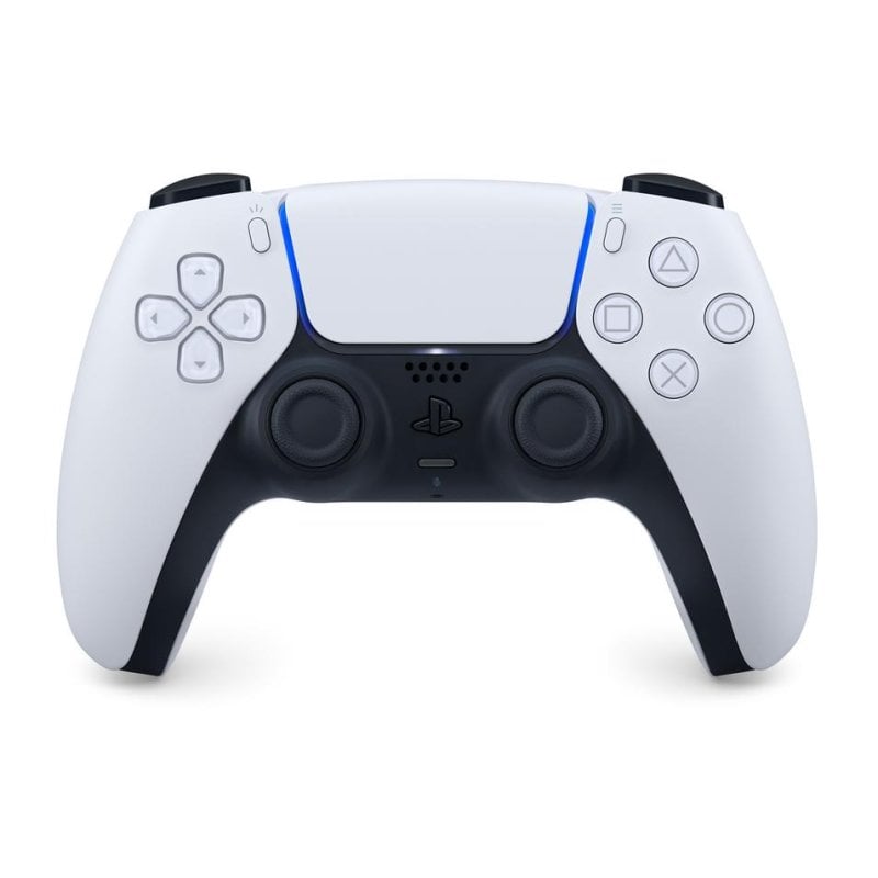 Controller wireless DualSense Sony per PlayStation 5, Nero e Bianco