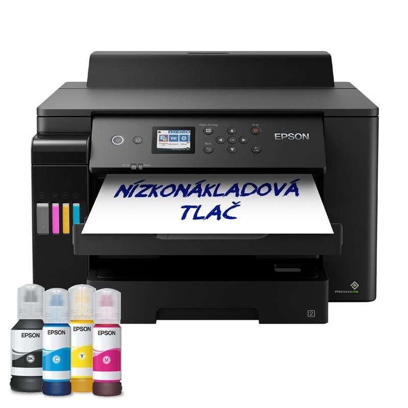 Impressora Jato de Tinta Wi-Fi Epson EcoTank L1116 com impressão duplex
