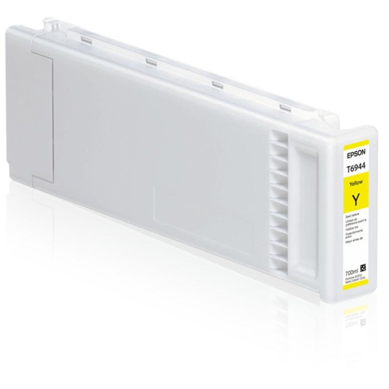 Epson T694400 700 ml jaune original cartouche d'encre pour SureColor SC T3000 SC T3200 SC T5000 SC T5200 SC T7000 SC T7200 T3270 T5270 T7270 - vue 4