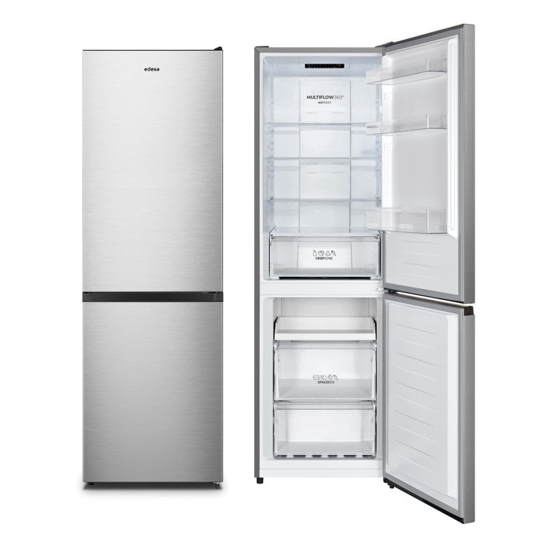 Frigorífico Combi Edesa EFC-18220 NF EX No Frost 186cm 304L E Inox