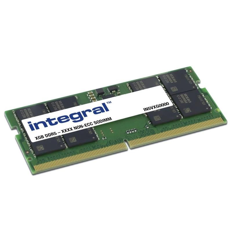 Memoria RAM Integral IN5V16GNJRDX 16GB 1x16GB DDR5 5600MHz CL46 SO-DIMM 262-pin