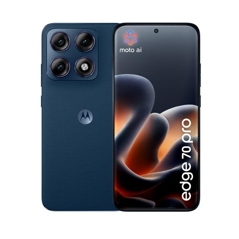 Motorola Edge 70 Pro 5G 8GB 256GB 6.78" Azul Escuro