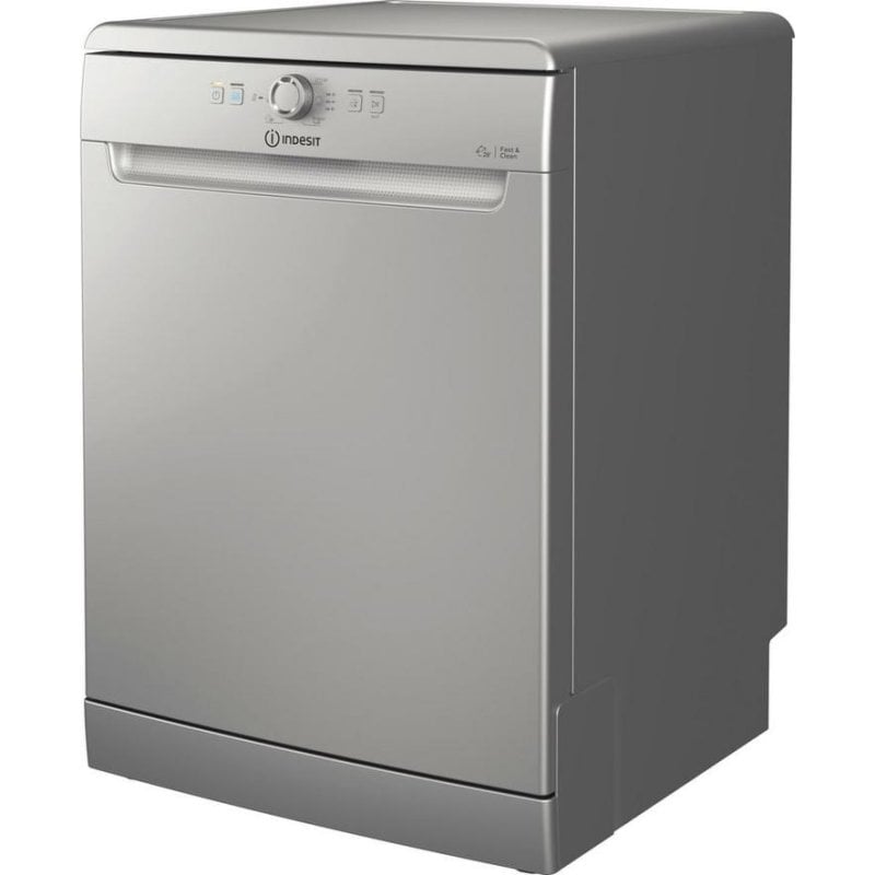 Lavastoviglie Indesit D2F HK26 S 14 Coperti E con 6 Programmi e Pannello Silver