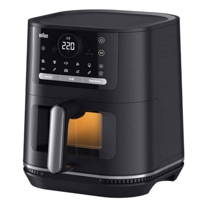Airfryer Braun HF 5075 6L 2000W avec 20 Programmes Revêtement Céramique