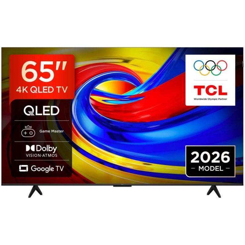 TV TCL QLED P7L 65P7L 65" 4K Ultra HD 60Hz Smart TV Google TV HDR10 Dolby Vision