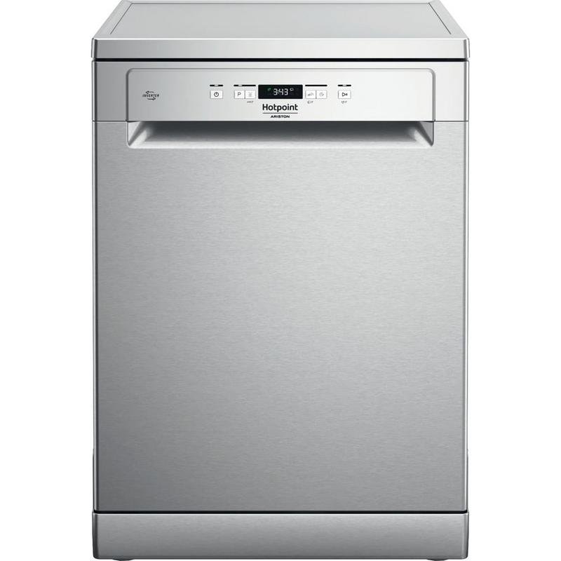 Lave-vaisselle Hotpoint HA6FA14BN7A0X 14 services A inox avec écran