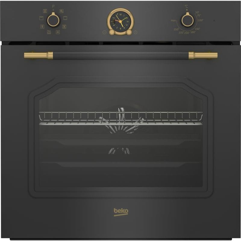 Forno da Incasso Beko RBIM19200AD 72L 60cm Classe A Ventilato Grigio