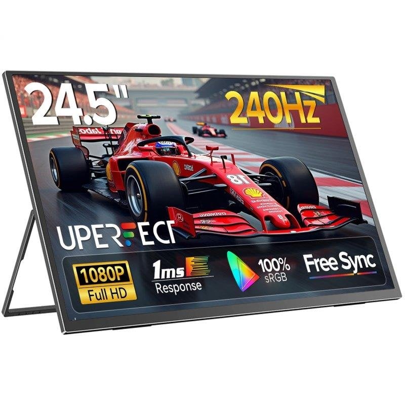 Monitor Uperfect 24,5" FullHD 240Hz IPS 1ms USB-C Mini HDMI VESA