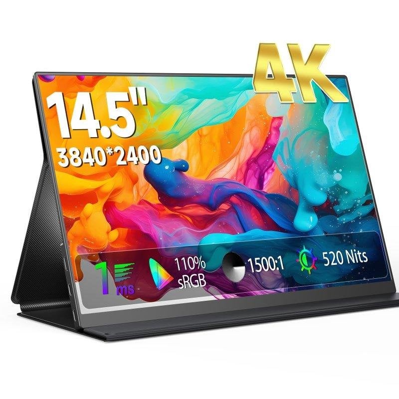 Monitor Uperfect 14,5" UltraHD 4K 60Hz IPS 110% sRGB 1ms Portátil