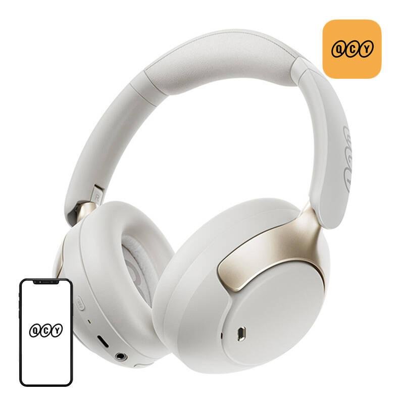 Auriculares QCY H3 Pro sans fil Bluetooth avec réduction de bruit micro et design écologique
