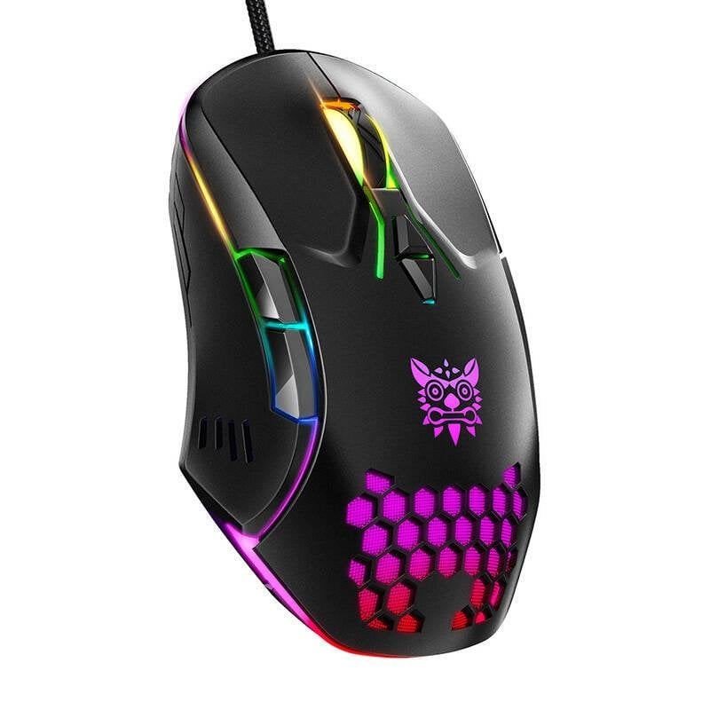 Ratón ONIKUMA CW902 Gaming USB 6400 DPI RGB Negro Ergonomía 7 Botones