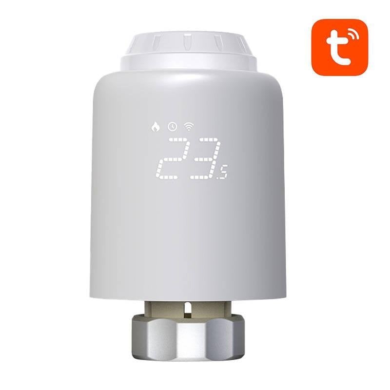 Robinet thermostatique Avatto TRV07 Zigbee 3.0 Détection de fenêtre Détartrage automatique