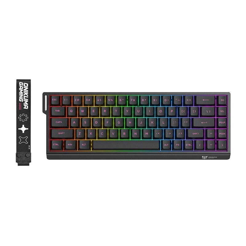 Teclado ONIKUMA MT603 mecánico gaming con ARGB y conexión triple modo