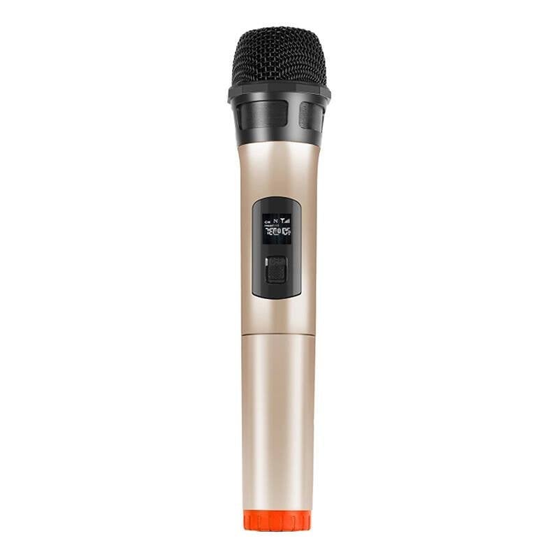 Micrófono Puluz PU628J inalámbrico UHF cardioide con receptor 3,5 mm