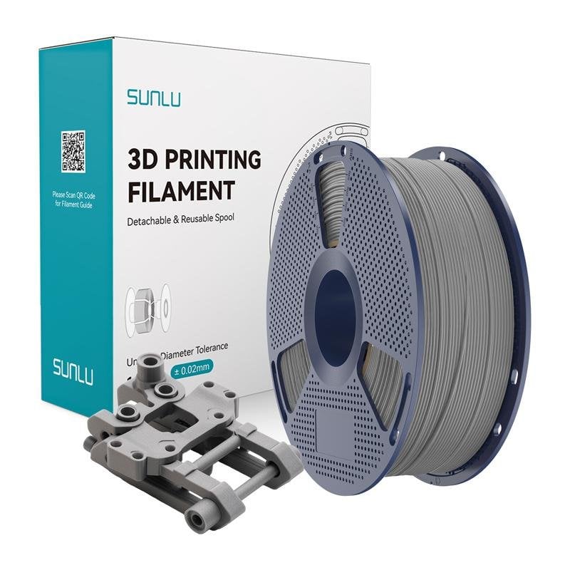 Filamento ABS Sunlu ABS Gr Gris 1,75 mm Alta Resistencia y Durabilidad