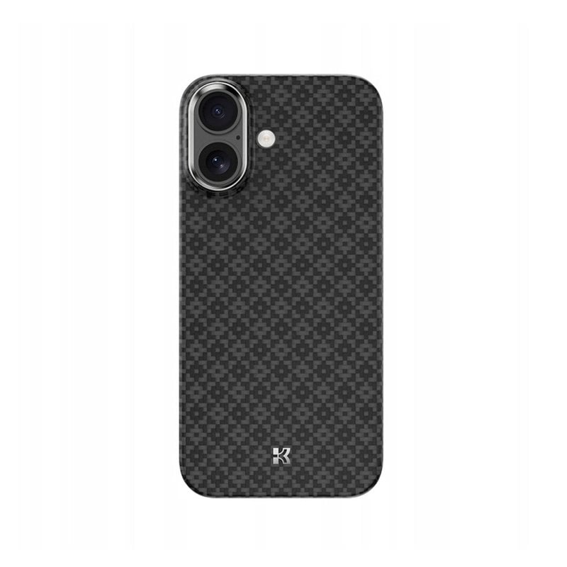 Benks Funda Para Iphone 17 – Carcasa Con Magsafe De Fibra Kevlar 1000d Armorgrid Negra, Ultrafina Con Protección De Cámara Y Ajuste Preciso