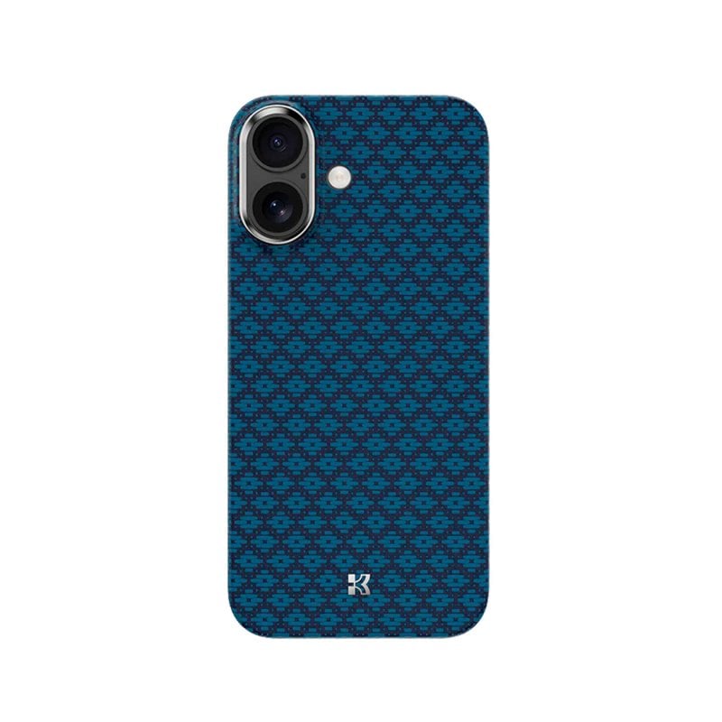 Funda para telemóvel Benks Armorgrid Kevlar 1000D Azul MagSafe para iPhone 17
